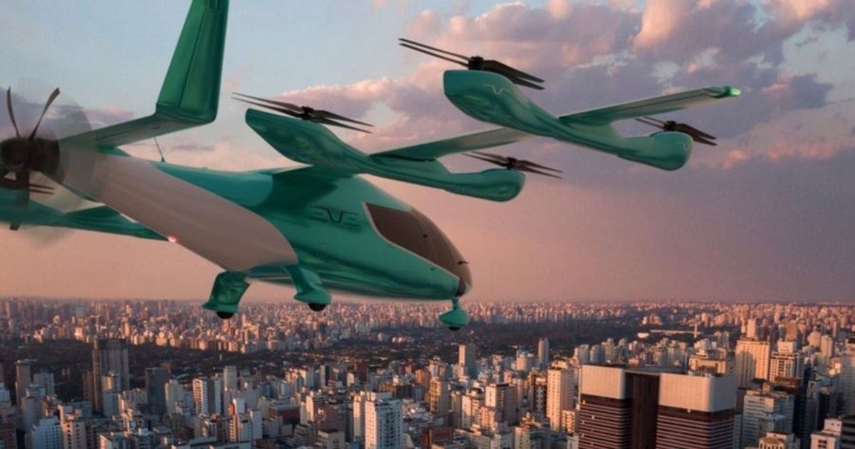 Embraer anuncia voo inaugural de carro voador para dezembro